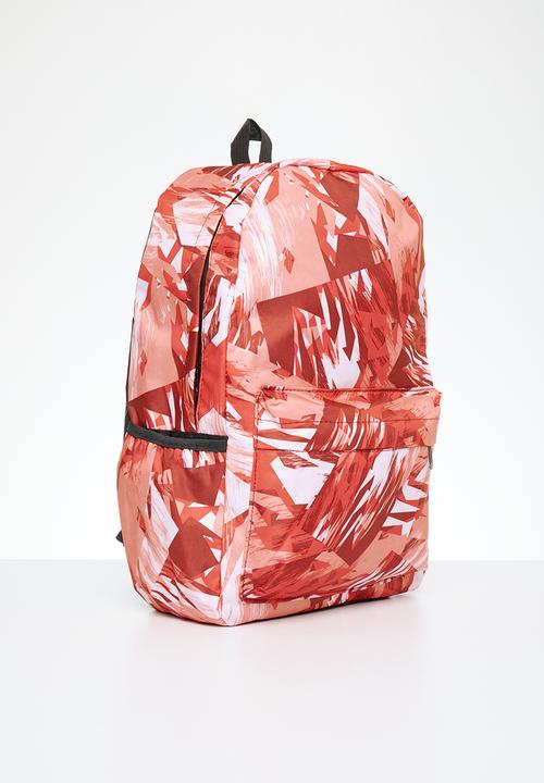 Pop Candy - Abstract print backpack - red