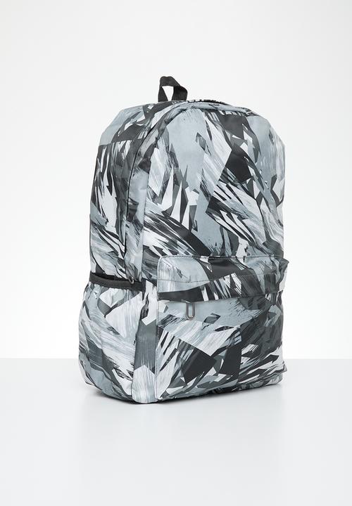 Pop Candy - Abstract print backpack - grey 