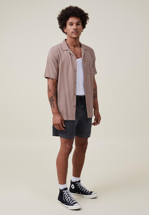 Cotton On - Kahuna short - black contrast