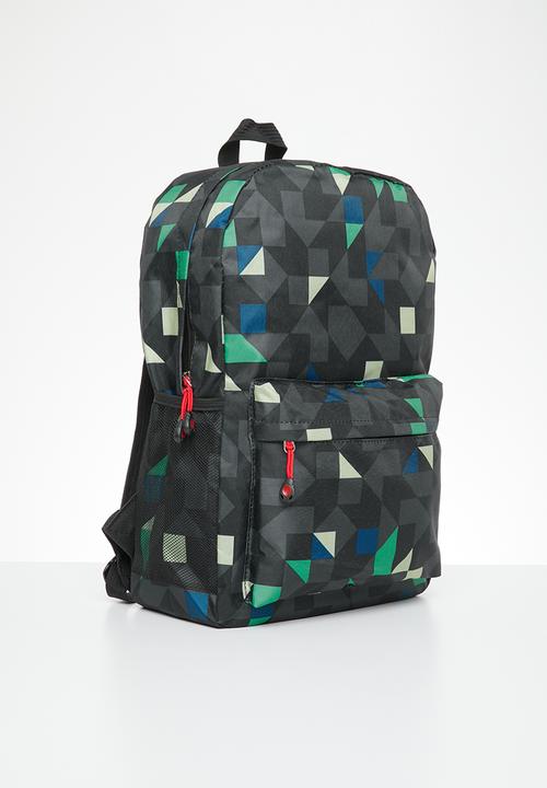 Pop Candy - abstract  print backpack - multi