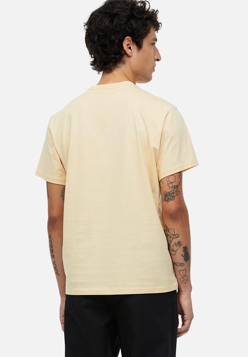 H&M - Regular fit pima cotton t-shirt - pale yellow 