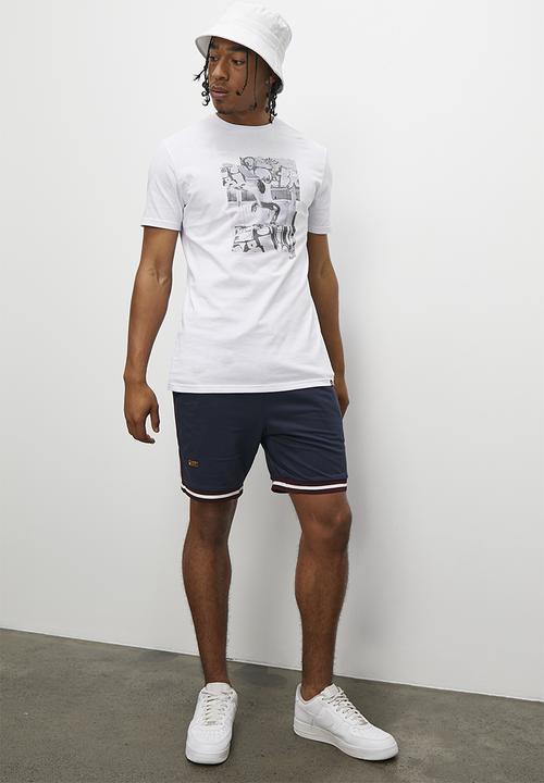 STYLE REPUBLIC - Crew neck graphic T-shirt - white