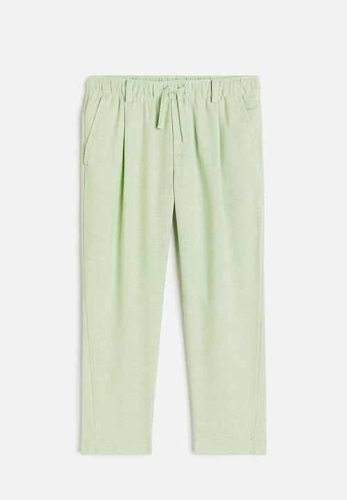 H&M - Cotton chinos - light green