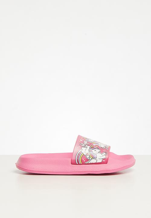 Character Group - Unicorn pool sliders - pink