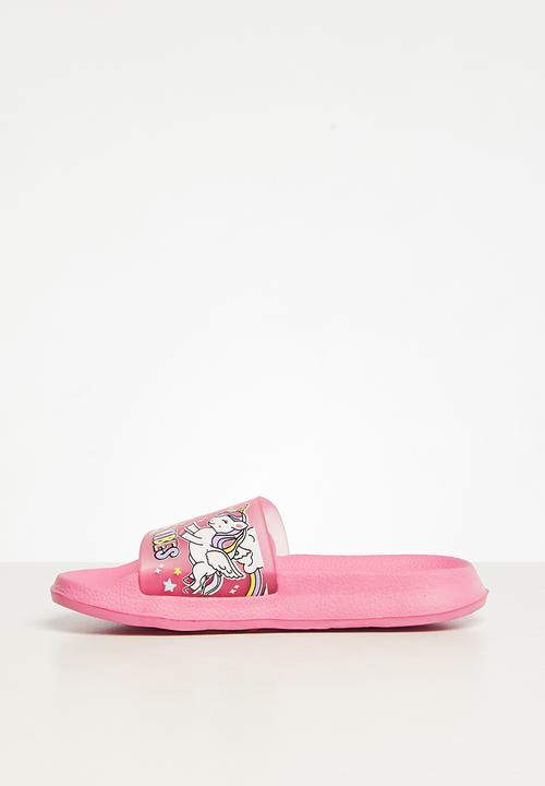 Character Group - Unicorn pool sliders - pink