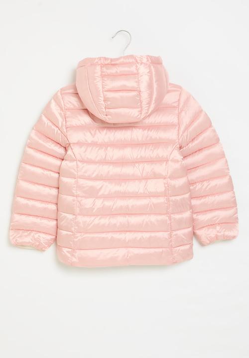 MINOTI - Girls basic puffa coat - pink