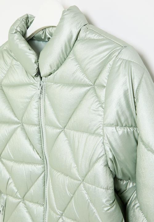 MINOTI - Girls basic puffa coat - storm