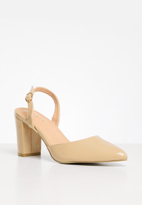 edit - Alexa block heel - neutral