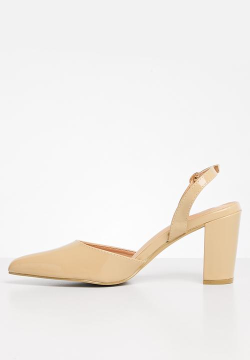 edit - Alexa block heel - neutral