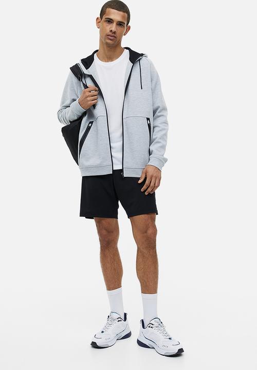 H&M - Mesh sports shorts - black