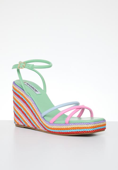 Madison® - Azalia wedge sandal - green multi