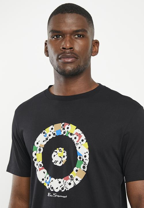 Ben Sherman - Records target tee-shirt - black