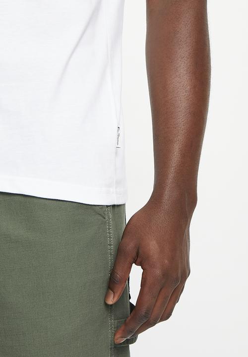Ben Sherman - Illustrated target tee-shirt - white