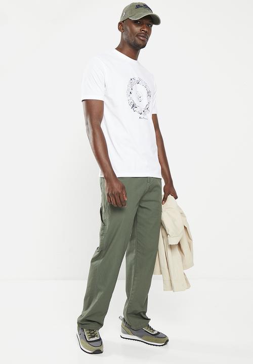 Ben Sherman - Illustrated target tee-shirt - white