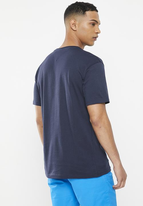 Tommy Hilfiger - Classic linear logo tee - navy