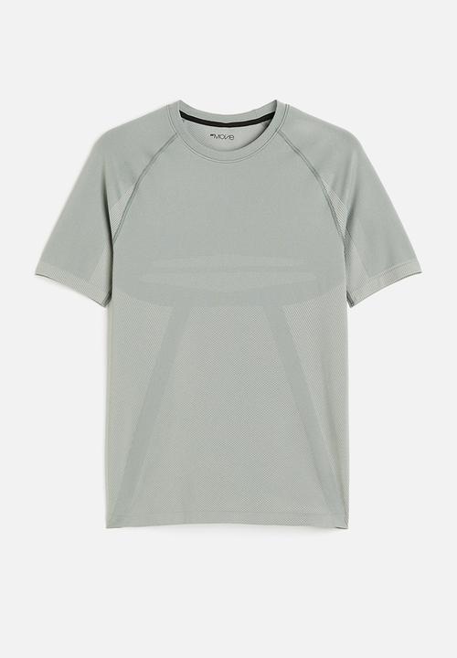 H&M - Drymove™ seamless sports top - grey