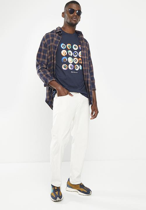 Ben Sherman - Target art tee-shirt - navy