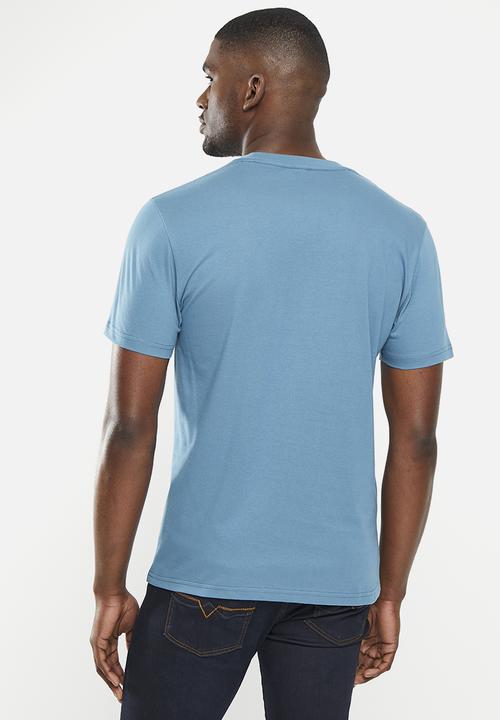 POLO - Men sport short sleeve multi logo tee - teal