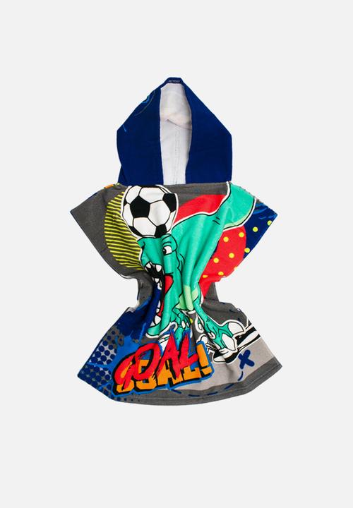Character Group - T-Rex Hooded Towel - Multi