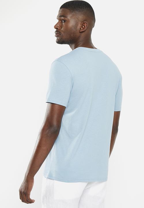 POLO - Mens crew neck short sleeve tee - blue 
