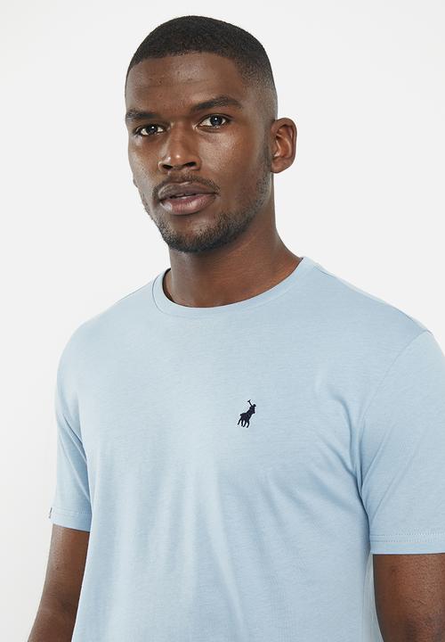 POLO - Mens crew neck short sleeve tee - blue 
