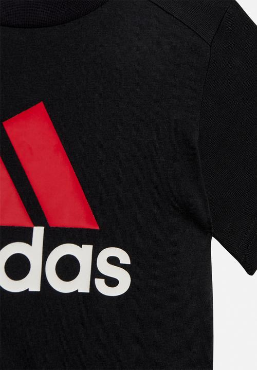 adidas Originals - I bl co t set - black & better scarlet