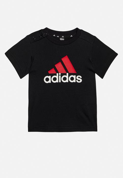 adidas Originals - I bl co t set - black & better scarlet