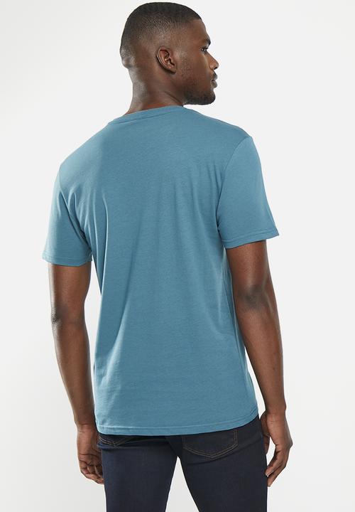 POLO - Mens v-neck short sleeve tee - teal