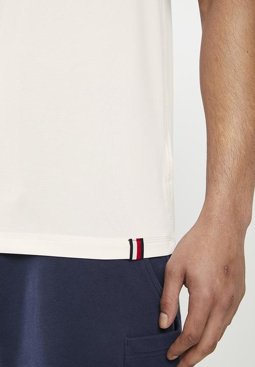Tommy Hilfiger - Graphic short sleeve training tee - white
