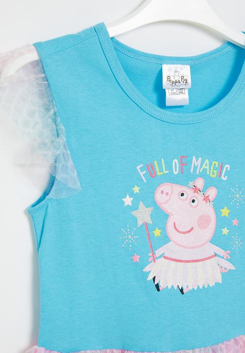 Character Group - Peppa pig party dress - blue