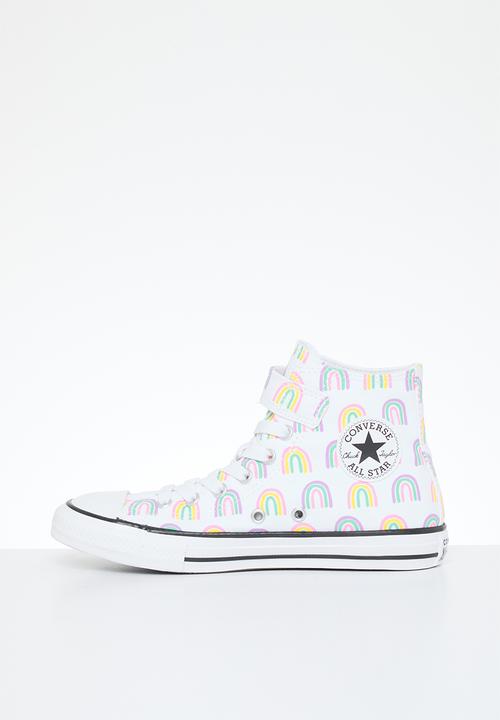 Converse - Chuck taylor all star 1v - white/grape fizz/amarillo