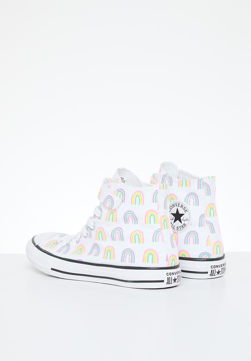 Converse - Chuck taylor all star 1v - white/grape fizz/amarillo