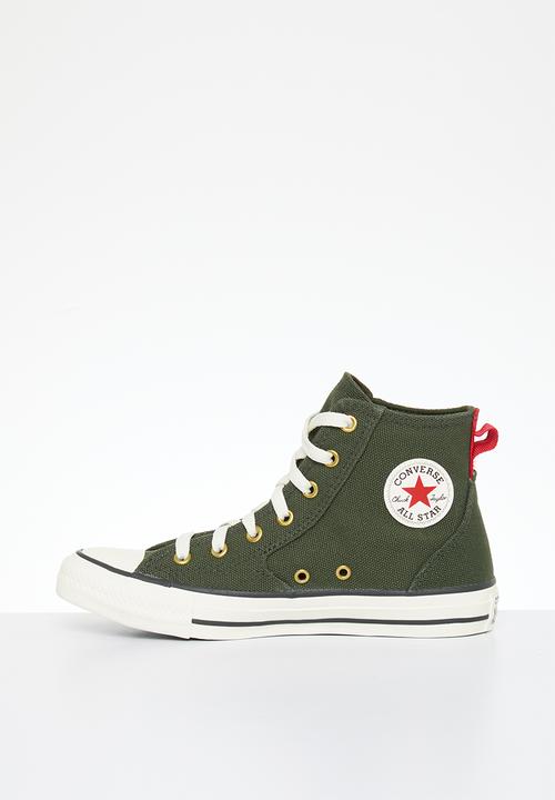 Converse - Chuck taylor all star mfg - forest shelter/egret/red