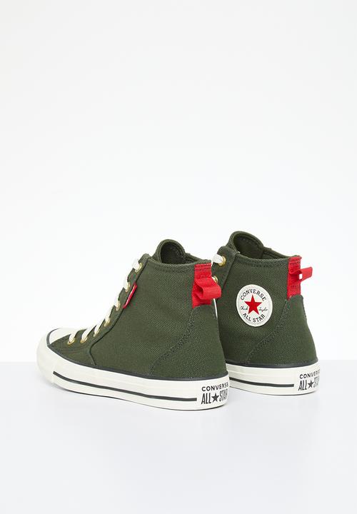 Converse - Chuck taylor all star mfg - forest shelter/egret/red