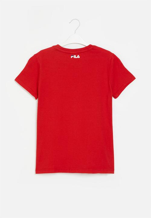 FILA - Deckle t-shirt - fila red