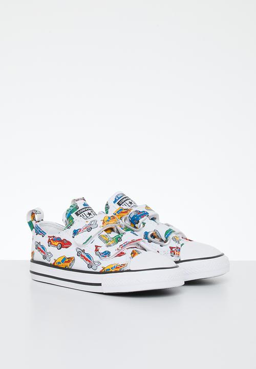 Converse - Chuck taylor all star 2v - white/yellow/red