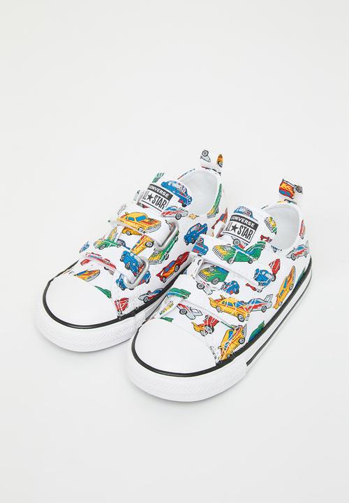 Converse - Chuck taylor all star 2v - white/yellow/red