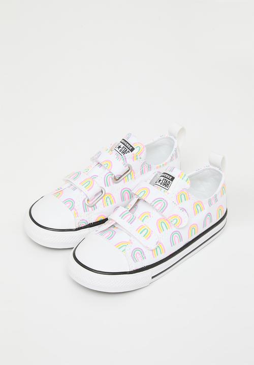 Converse - Chuck taylor all star 2v - white/grape fizz/amarillo