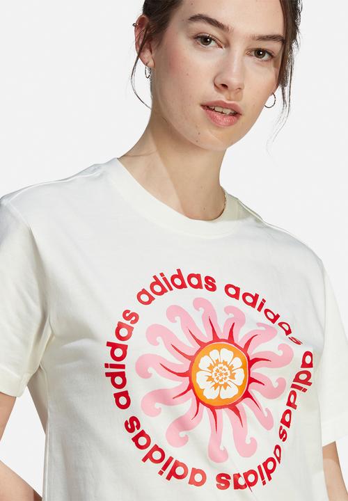 adidas Performance - Farm gfx tee - off white
