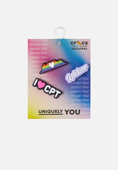 Crocs - I love cpt 3 pack - multi