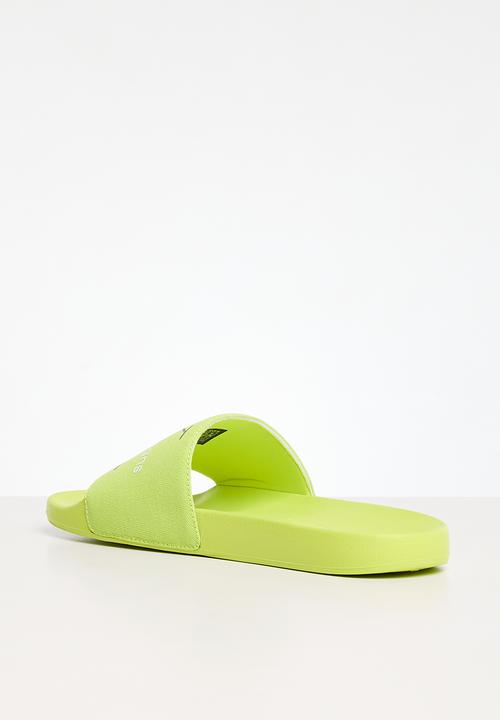 Calvin Klein - Slide monogram co - safety yellow