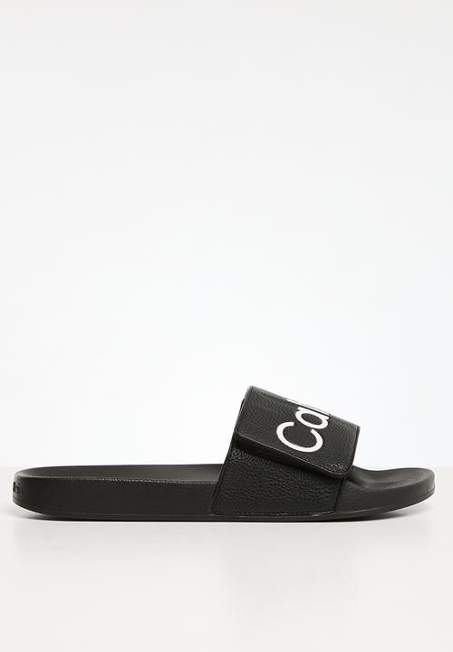 Calvin Klein - Adj pool slide pu - ck black