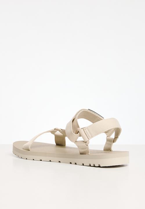 Calvin Klein - Prefresato webbing strap badge - eggshell