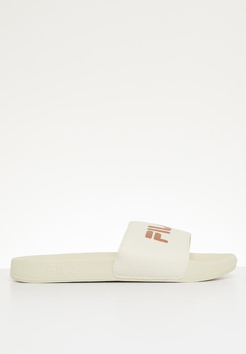 FILA - Hillside metallic slide - gardenia/rose gold