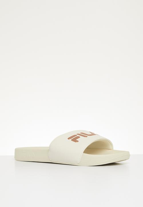FILA - Hillside metallic slide - gardenia/rose gold