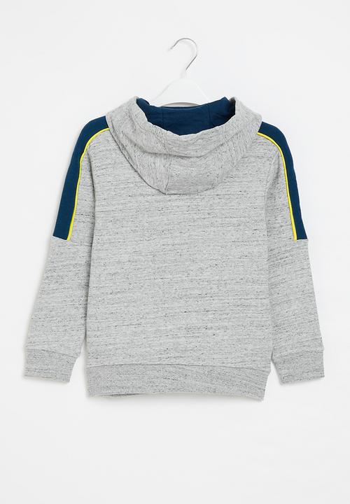 MINOTI - Grindle zip thru hoodie - grey