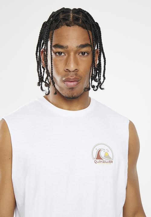 Quiksilver - Clean circle muscle - white