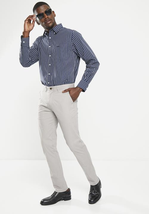 Pringle of Scotland - Finley long sleeve shirt - navy