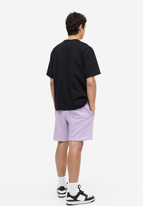 H&M - Regular fit sweatshorts - purple