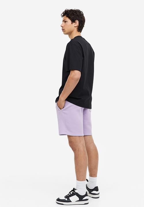 H&M - Regular fit sweatshorts - purple